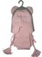 Kitti 1-4 Yaş Kız Çocuk Gülpembe Renk 3'lü Takım Atkı, Bere, Eldiven Örme Set 3