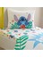 Taç Lisanslı Disney Stitch Tek Kişilik Pamuk Pike Takımı 3
