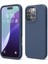 Apple iPhone 16 Pro Uyumlu Premium Lansman Liquid Silikon Kılıf Içi Kadife-Gece Mavi 1