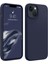 Apple iPhone 14 Plus Uyumlu Premium Lansman Liquid Silikon Kılıf Içi Kadife-Gece Mavisi 1