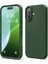 Apple iPhone 16 Plus Uyumlu Premium Lansman Liquid Silikon Kılıf Içi Kadife-Yeşil 1
