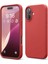 Apple iPhone 16 Plus Uyumlu Premium Lansman Liquid Silikon Kılıf Içi Kadife-Kırmızı 1
