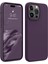 Apple iPhone 15 Pro Uyumlu Premium Lansman Liquid Silikon Kılıf Içi Kadife-Derin Mor 1