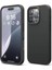 Apple iPhone 16 Pro Max Uyumlu Premium Lansman Liquid Silikon Kılıf Içi Kadife-Siyah 1
