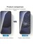 iPhone 13 Mini Uyumlu Ekran Koruyucu Full Kaplayan Temperli Darbe Emici Nano Cam 5
