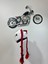 Motor & Motosiklet Kask Dış Aksesuar Çift Kırmızı Örgü Saç 2