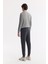Erkek Antrasit Beli Lastikli Bağcıklı Yandan Cepli Nervürlü Soft Touch Jogger A51Y3422 3