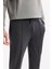 Erkek Antrasit Beli Lastikli Bağcıklı Yandan Cepli Nervürlü Soft Touch Jogger A51Y3422 4