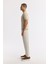 Erkek Bej Bisiklet Yaka Rayon Triko Regular Fit T-Shirt A51Y5003 3
