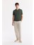 Erkek Haki Polo Yaka Rayon Triko Regular Fit T-Shirt A51Y5015 5