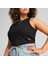 Wardrobe Ess Kadın Nervürlü Crop Üst 1
