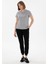 Yüksek Bel Slim Fit Siyah Kadın Pantolon PT0125 1