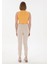 Yüksek Bel Slim Fit Taş Kadın Pantolon PT0125 4