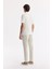 Erkek Ekru Polo Yaka Basic Rayon Triko T-shirt A51Y5035 4