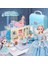 Oyuncak Küçük Kız Doğum Günü Hediyesi Lisa Elsa Elsa Prenses Dollhouse (Yurt Dışından) 2
