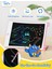 10IN 2 Paket LCD Yazma Tablet Boyama Doodle Tahtası Çizim Eskiz Defteri, Anti-Kayıp Stylus ile Çocuklar Için, Araba Gezisi Eğitici Çocuk Oyuncakları Doğum Günü 3 4 5 6 7 Kız Bebekl (Yurt Dışından) 4