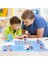 Puzzle Track Araba Oyun Seti, 3-5 Yaş Arası Çocuklar Için Araçlı Plastik Zemin Yapbozları, Vagon Yapboz, Yeni Yürümeye Başlayan Çocuklar Için Araba Rayları, 2 3 4 5 6 Yaşındaki Erk (Yurt Dışından) 4
