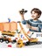 Çocuk Inşaat Oyuncakları Kamyon Seti, Erkek Iş Makinası Oyun Seti, Vinç Taşıma Römorku, Sandbox Sitesi Için Buldozer Forklift, 3 4 5 6 Yaşındaki Yürümeye Başlayan Çocuklar Için Doğ (Yurt Dışından) 4