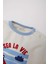 Erkek Bebek 2'li Takım Bisiklet Yaka Baskılı Sweatshirt Çizgili Alt D9088A525SP 5