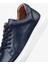 Erkek Sneaker Ayakkabı Hakiki Deri - 2401 Lacivert/beyaz 3154 5