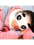 1pc Sevimli Yüz Beyaz Panda Göz Maskesi Siperliği Gölgeleme Uyku Pamuk Gözlük Göz Maskesi Uyku Maskesi Göz Kapağı Sağlıkb（b） (Yurt Dışından) 5