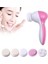 【eğlenceli Canlı】 5 In 1 Elektrikli Yüz Yıkama Makinesi Yüz Gözenek Temizleyici Vücut Temizleme Masajı Mini Cilt Güzellik Masaj Fırçası (Yurt Dışından) 1