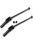 2 Adet Metal Ön Tahrik Mili Cvd Tahrik Mili 312809 1/8 Rc Araba Için (Yurt Dışından) 5