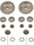 Hbx 16889 16889A 16890 16890A SG1601 Için 2 Set Metal Diferansiyel Dişlisi (Yurt Dışından) 1