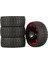 1/10 Rc Yarış Arabası Lastikleri Drift TT01 TT02 TA06 Için (Yurt Dışından) 4