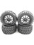 4 Adet 82MM Lastik 12MM Altıgen H16 16207 16208 16209 Hbx 1/16 Rc Araba Için (Yurt Dışından) 1