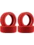4 Adet 68MM 1/10 Rc Yolda Drift Tur Arabası Lastik Tekerlek, Kırmızı (Yurt Dışından) 1