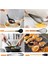 Ahşap Saplı Silikon Uçlu Spatula Yemek Pişirme Seti 10 'lu 5