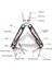 Multi Tool 15 Fonksiyonlu Çok Amaçlı El Aleti 155 mm 2
