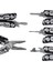 Multi Tool 15 Fonksiyonlu Çok Amaçlı El Aleti 155 mm 4