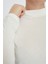 Manolyaşal Hafif Uzun Kollu Balıkçı Yakalı Organik Kadın Body - Ekru - L-XL 6