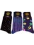 Pick Up Your Socks Organik, Pamuklu, Dikişsiz, Özel Tasarım Erkek Çorap. 41-46 Beden. 3 Adet 1
