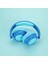 Güvenli Ses Sınırlı 60 Saat Oynatma Süreli Bluetooth Çocuk Kulaklığı Mavi 2
