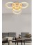 Eksen Gold 3+1 Kumandalı ve Dimerli (Beyaz, Sarı, Gün Işığı) Ledli Salon Mutfak Oda Oturma Odası Hol Ledli Plafonyer Avize SB-LD-505 1