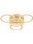 Eksen Gold 3+1 Kumandalı ve Dimerli (Beyaz, Sarı, Gün Işığı) Ledli Salon Mutfak Oda Oturma Odası Hol Ledli Plafonyer Avize SB-LD-505 2
