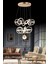 Kuzey Çift Katlı Gold Kumandalı ve Dimerli (Beyaz, Sarı, Gün Işığı) Ledli Salon Mutfak Oda Oturma Odası Hol Ledli Avize SB-LD-451 1