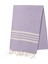 Bath & Beach Towel Krem Sultan Peştemal Açık Lila 1