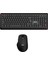 Bkb7 Siyah Türkçe Q 104 Tuş Ev Ofis Kullanıma Uygun Kablosuz Klavye Mouse Set 1