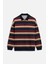 Polo Yaka Oversıze Sweatshirt Bordo 2