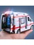 1:32 Mini Araba Diecast Ambulans Itfaiye Aracı Polis Arabası Modeli Ses ve Işık Araç Simülasyon Koleksiyonu Hediyeler Oyuncaklar Erkek (Yurt Dışından) 2