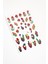 Retro Hippie Desenli Tırnak Stickerı Nail Art Süsü 5