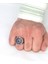 Safir Taşlı 925 Ayar Gümüş Erkek Yüzük 201023725 4