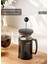 Cam French Press Kahve Demleme Paslanmaz Iç Yapı Siyah 350 ml 1