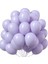 Lila Makaron Balon 20 Adet 12INÇ 2