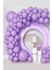Lila Makaron Balon 20 Adet 12INÇ 4