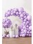 Lila Makaron Balon 20 Adet 12INÇ 5